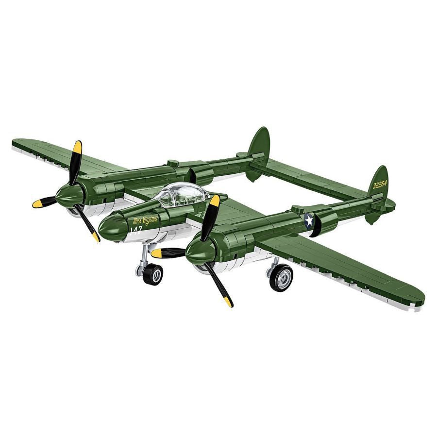 World War 2 - Lockheed P-38 Lightning Construction Brick Set (335 Pieces)
