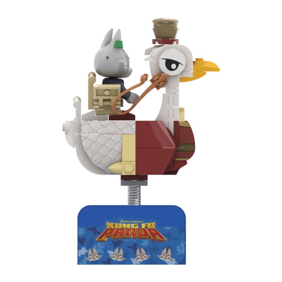 Kung Fu Panda - Zhen on SkateKart Buildable Figure (136 Piece Kit)