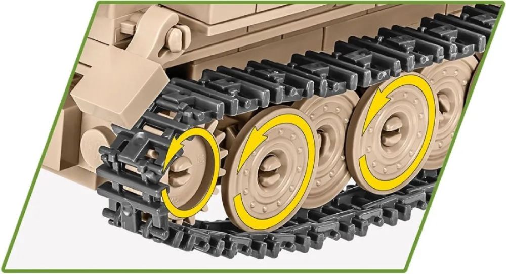 World War 2 - SD. KFZ. 10 & Field Kitchen Construction Brick Set (367 Pieces)