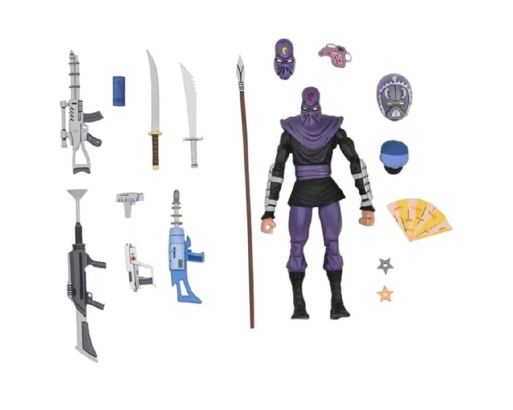 Teenage Mutant Ninja Turtles (TV 1987) - Foot Soldier Deluxe 7″ Action Figure