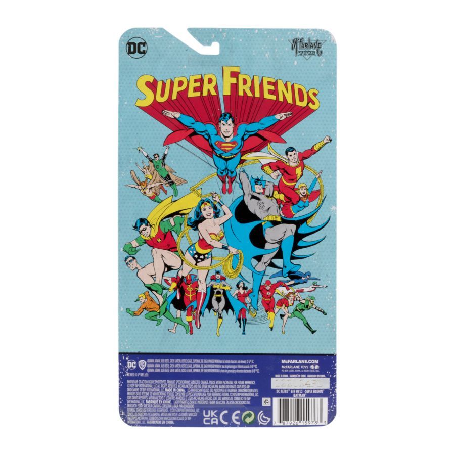 DC Comics - Super Friends Batman (Universe of Evil) 6″ Retro Figure [Chase Version]