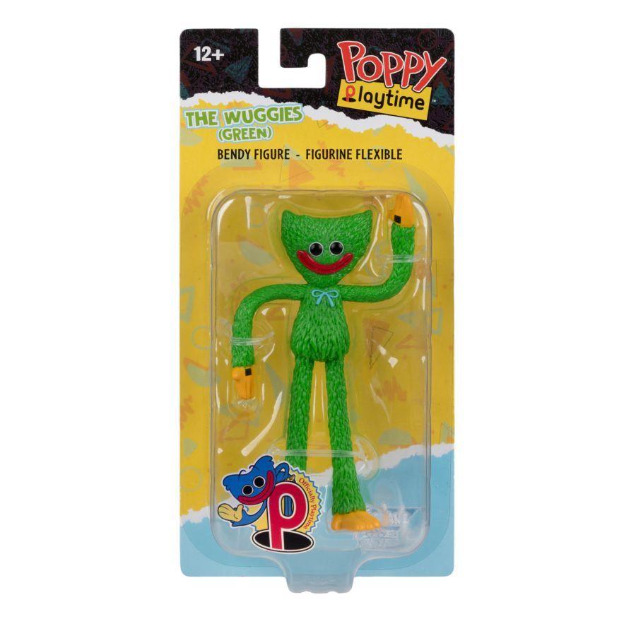 Poppy Playtime - Huggy Wuggy (Green) 4.5″ Bendable Figure