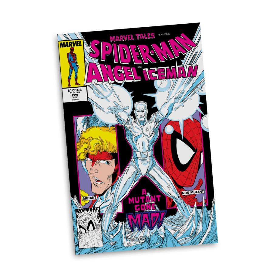 Marvel Comics - Iceman with Comic (Marvel Tales #229) 1:6 Scale Figure