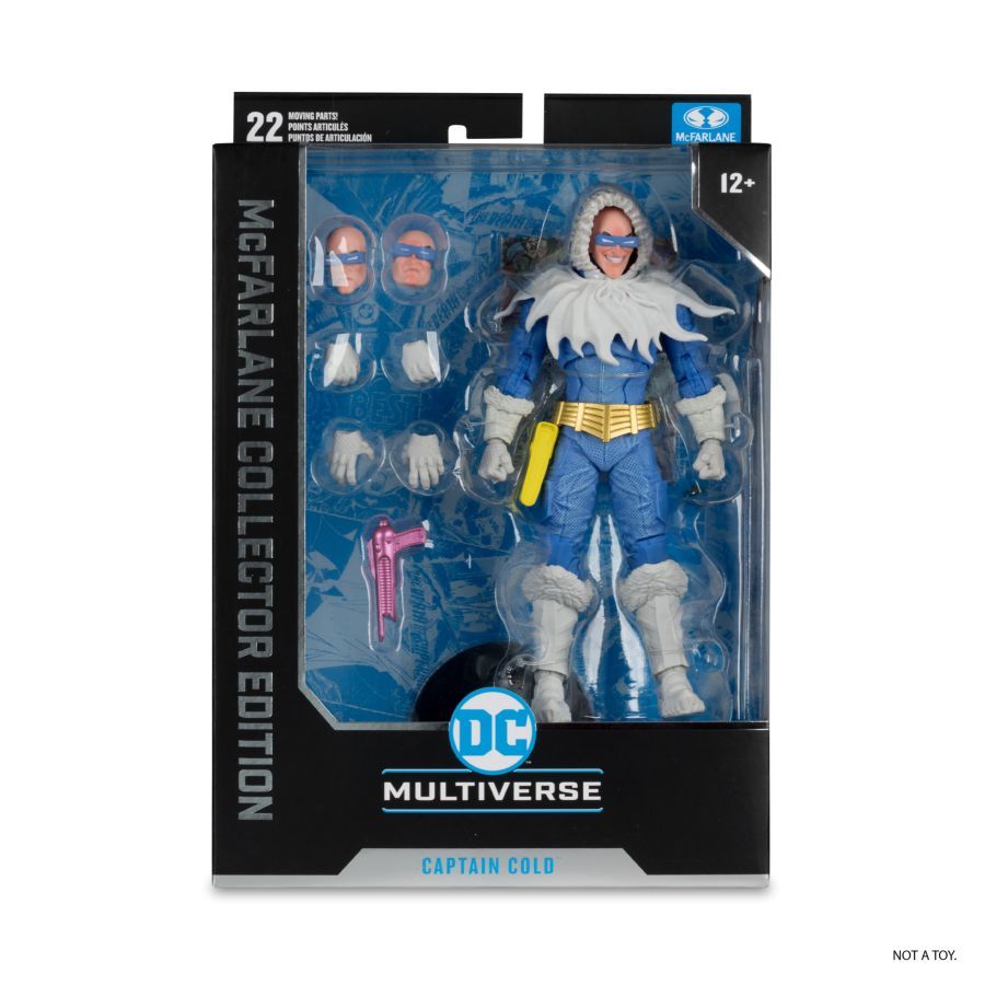 DC Comics - Captain Cold #30 Mcfarlane Collector Edition 7″ Figure