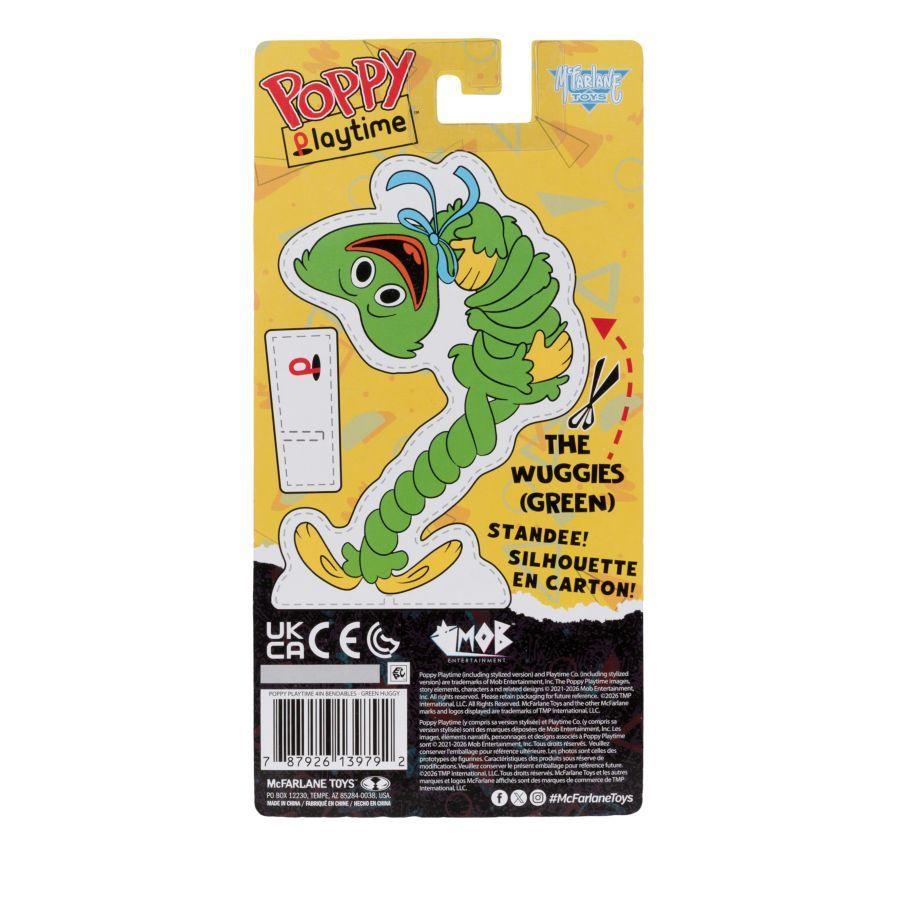 Poppy Playtime - Huggy Wuggy (Green) 4.5″ Bendable Figure