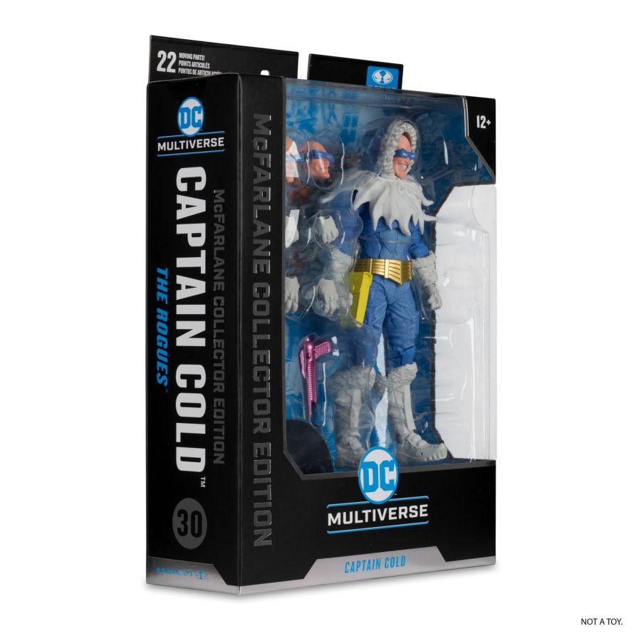 DC Comics - Captain Cold #30 Mcfarlane Collector Edition 7″ Figure