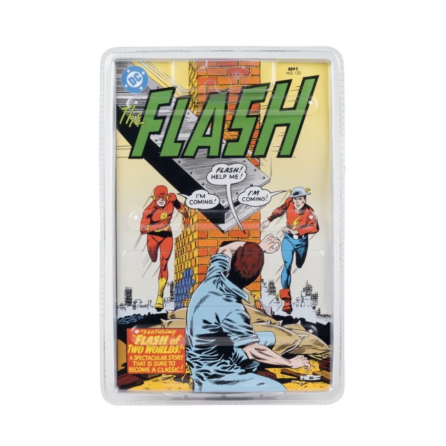 DC Comics - Jay Garrick Flash (Flash #123) Page Punchers 7″ Figure with Comic (Chase Version)
