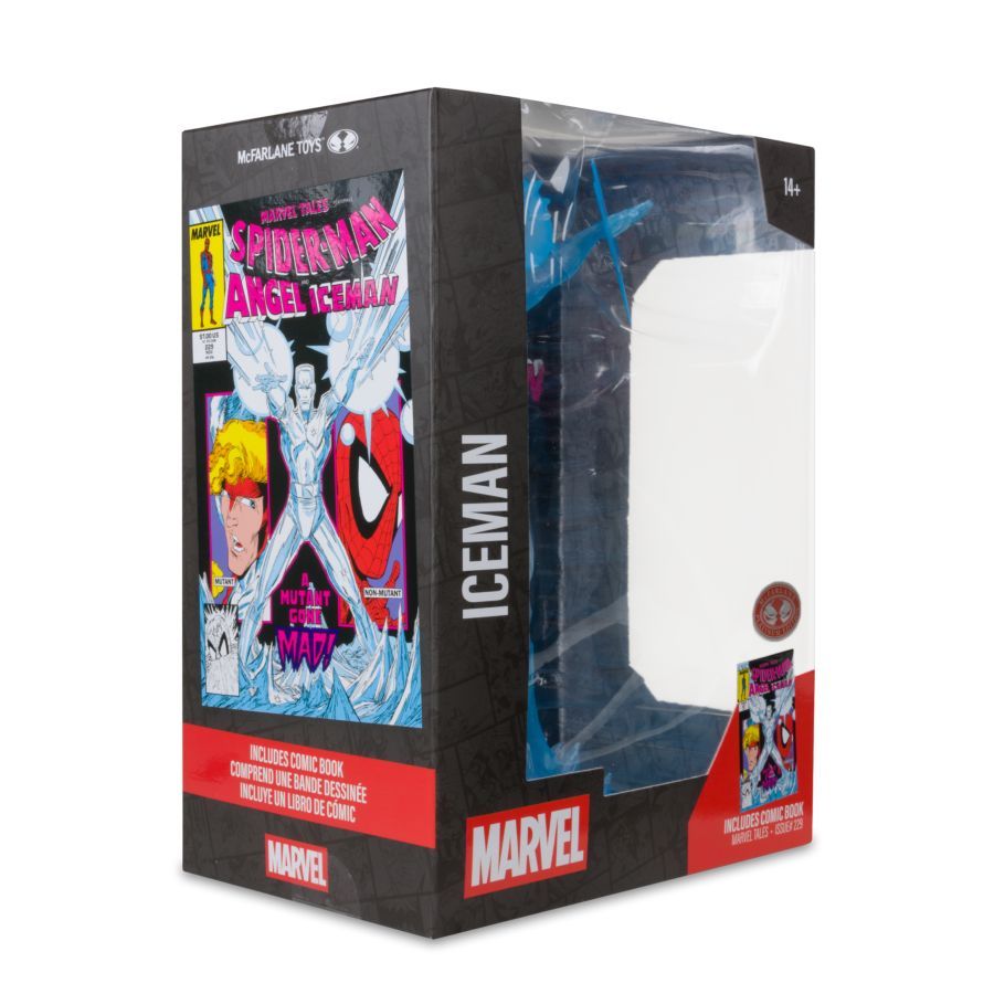 Marvel Comics - Iceman with Comic (Marvel Tales #229) 1:6 Scale Figure