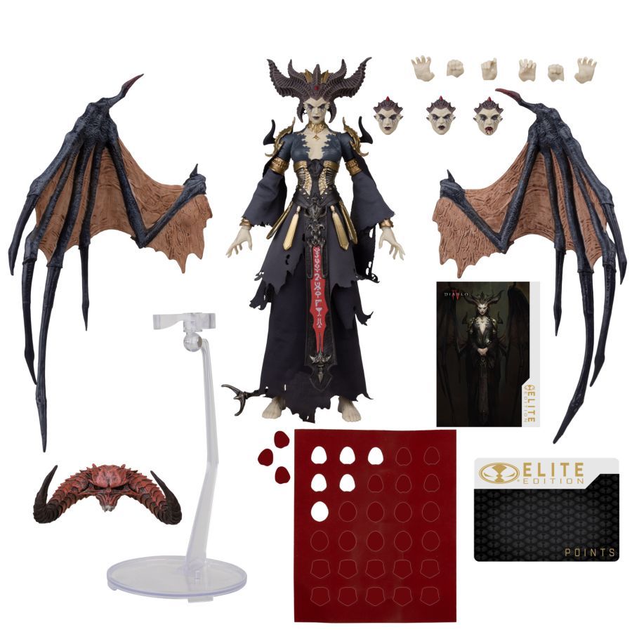 Diablo IV - Lilith Elite Edition 7″ Action Figure