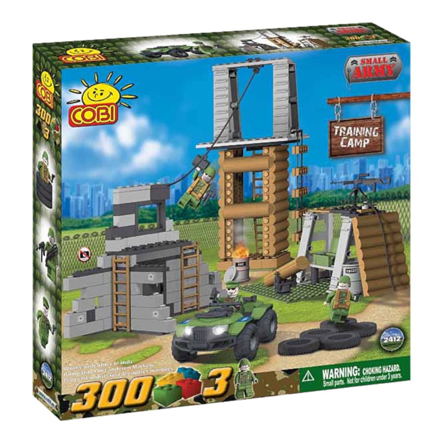 Small Army - Training Camp Construction Set (300 Piece Kit)