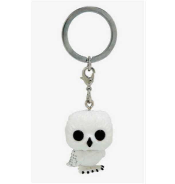 Harry Potter - Hedwig Diamond Glitter Keychain (Pop! Vinyl)