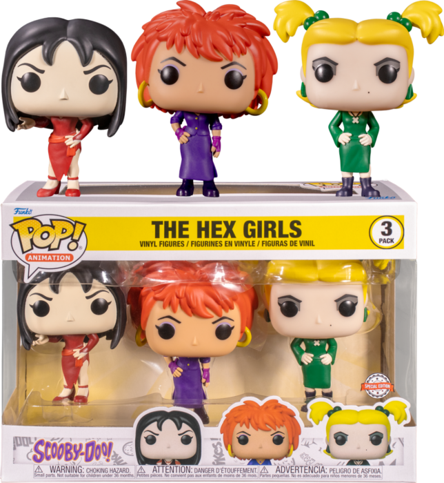 Scooby Doo - Hex Girls 3-Pack (Pop! Vinyl)