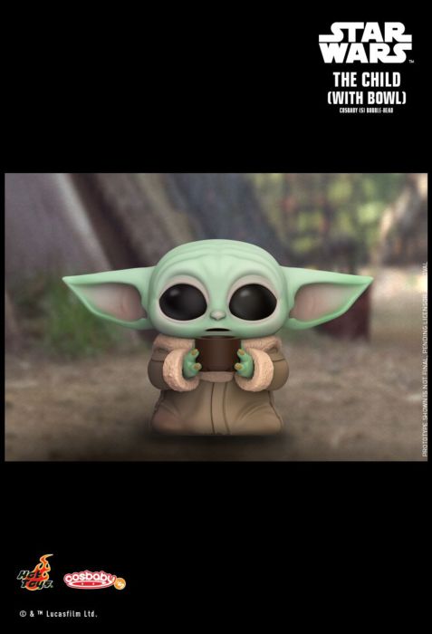Star Wars: The Mandalorian - The Child With Bowl (Cosbaby Figure)