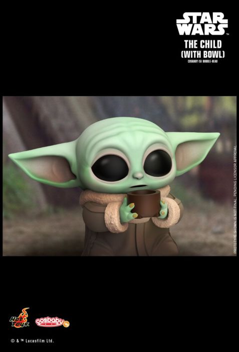 Star Wars: The Mandalorian - The Child With Bowl (Cosbaby Figure)