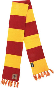 Harry Potter - Gryffindor Patch Striped Scarf