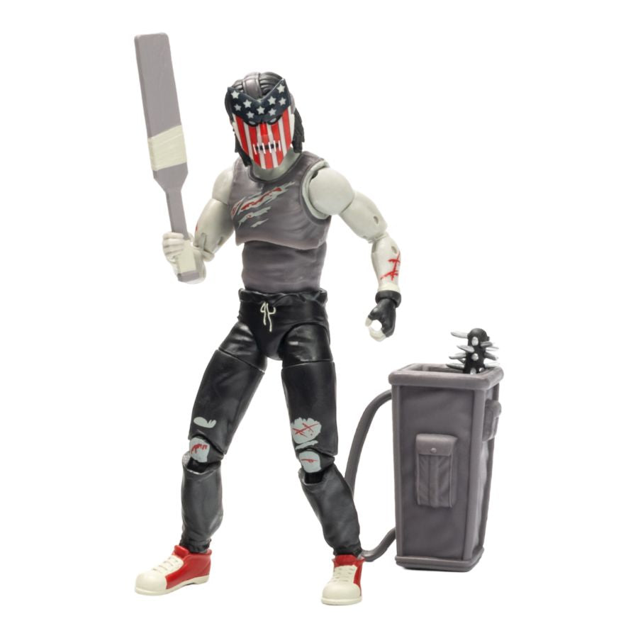 Teenage Mutant Ninja Turtles (comics) - Casey Jones Battle DMG 5″ BST AXN Figure