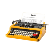 JAKI - Mechanical Typewriter Plastic Brick Model Kit (254 Piece Set)
