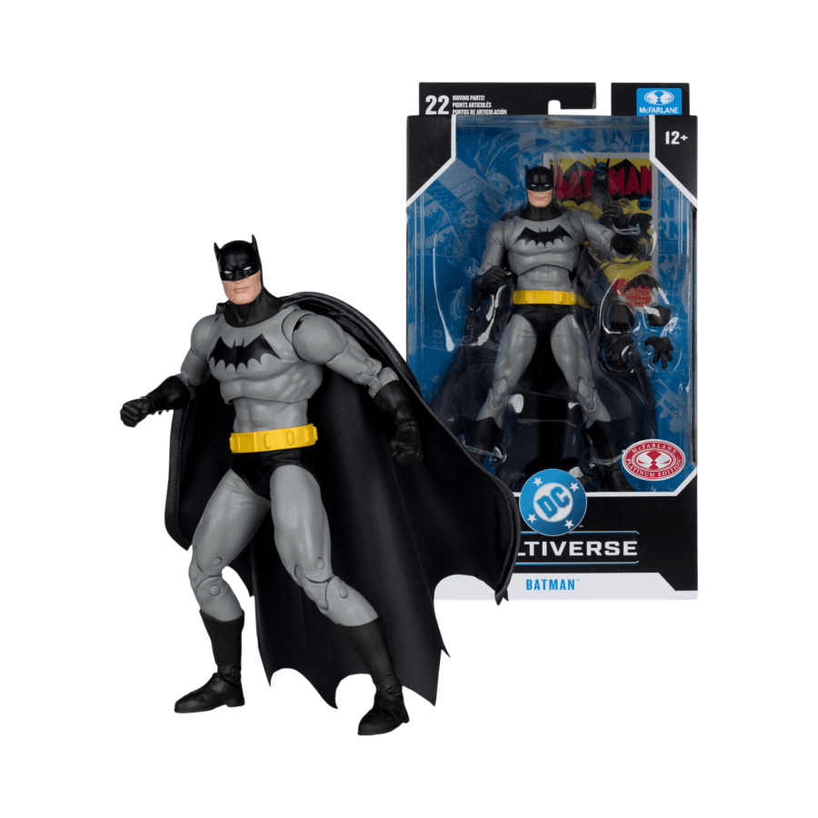 Batman (comics) - Batman (Golden Age) Red Platinum Edition 7″ Figure