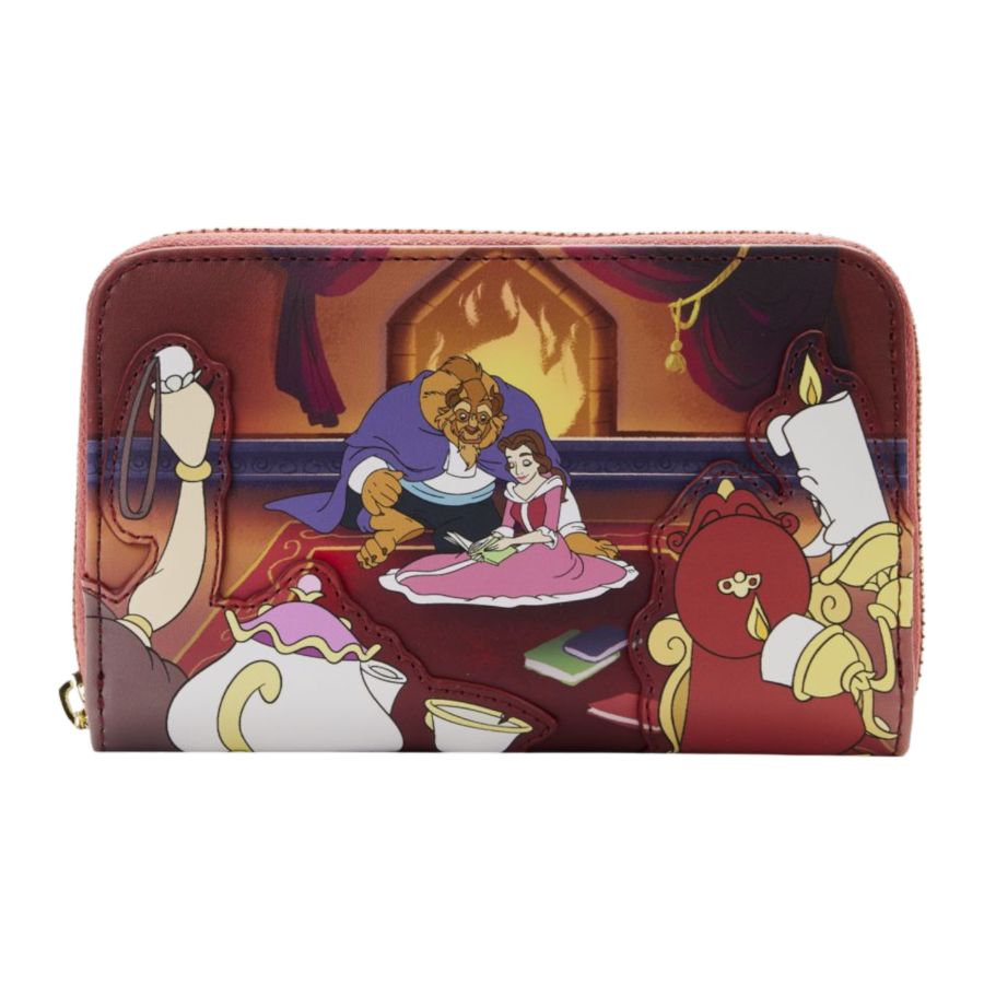 Beauty and the Beast (1991) - Fireplace Scene Zip Around Purse