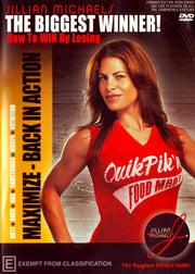 Jillian Michaels The Biggest Winner!: Maximise Back in Action DVD