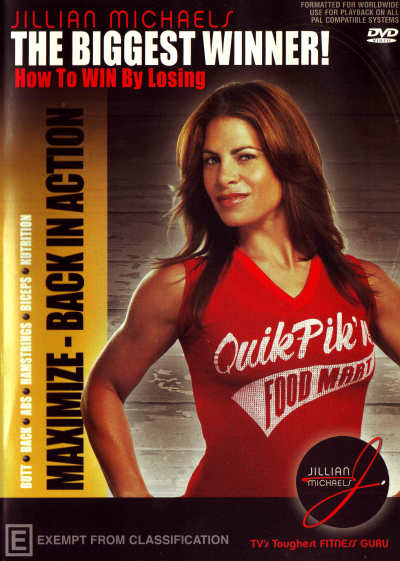 Jillian Michaels The Biggest Winner!: Maximise Back in Action DVD