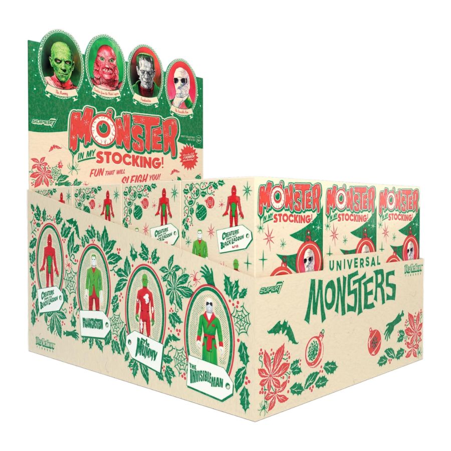 Universal Monsters - Monster in My Stocking Blind Box (Display of 12)