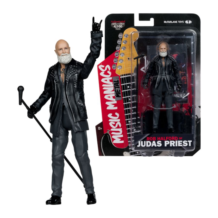 Music Maniacs - Rob Halford (Judas Priest) 6″ Action Figure