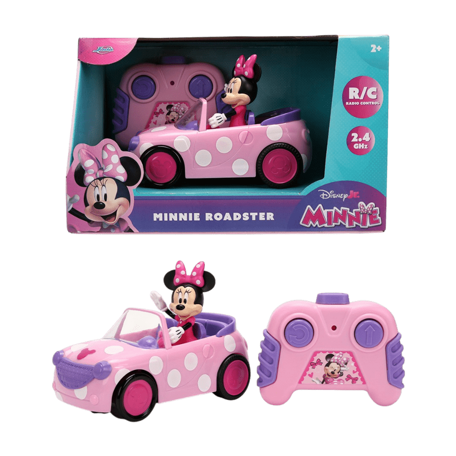 Disney - 1:32 Minnie Mouse Remote Control Car (Simple Function)
