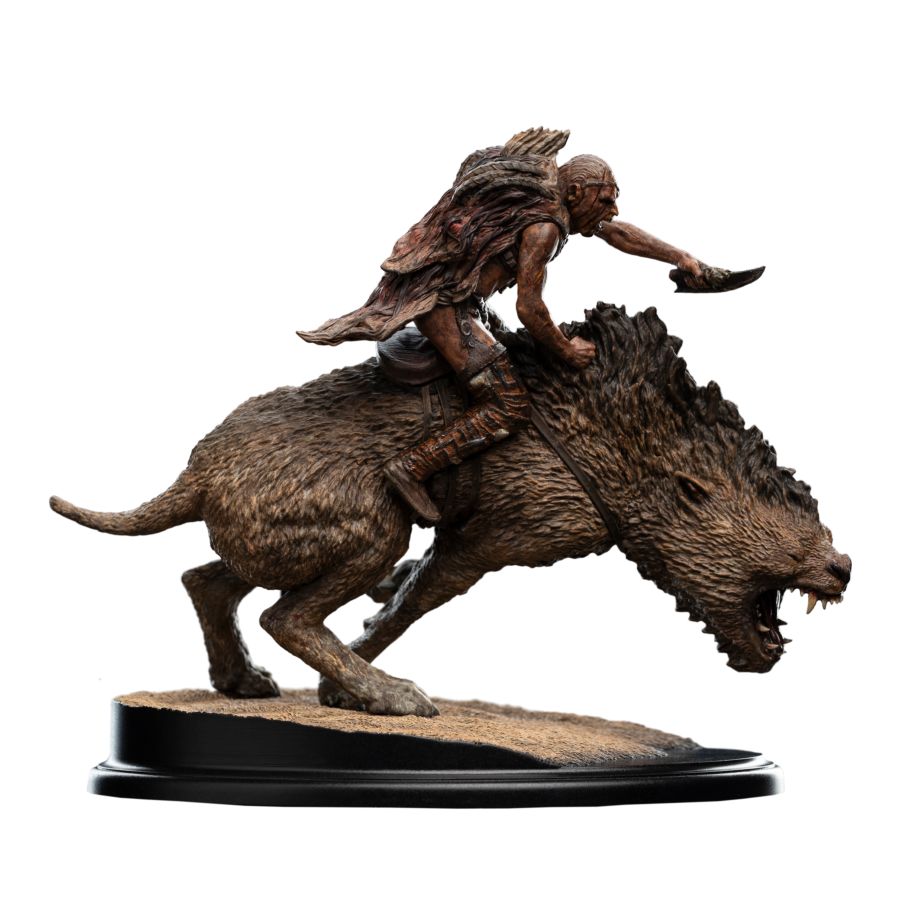 The Lord of the Rings - Sharku on Warg Miniature Statue