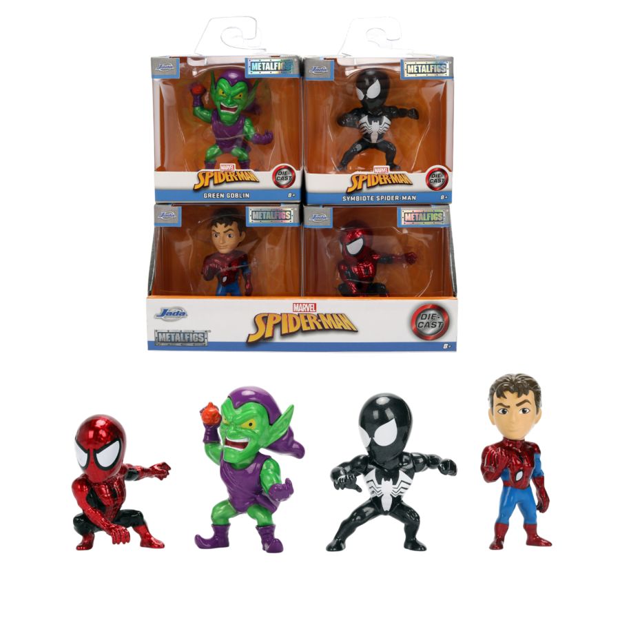 Spider-Man - 2.5″ Metalfigs ASST 12ct CDU (Wave 5)