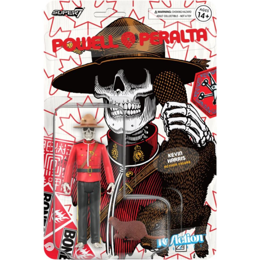 Powell Peralta - Kevin Harris ReAction 3.75″ Action Figure [Wave 4]