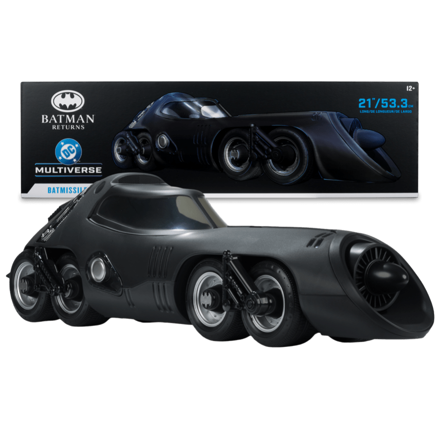 Batman Returns - Bat-Missile Vehicle Replica with Batman Figure