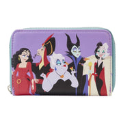 Disney Villains - Color Block Zip Around Purse