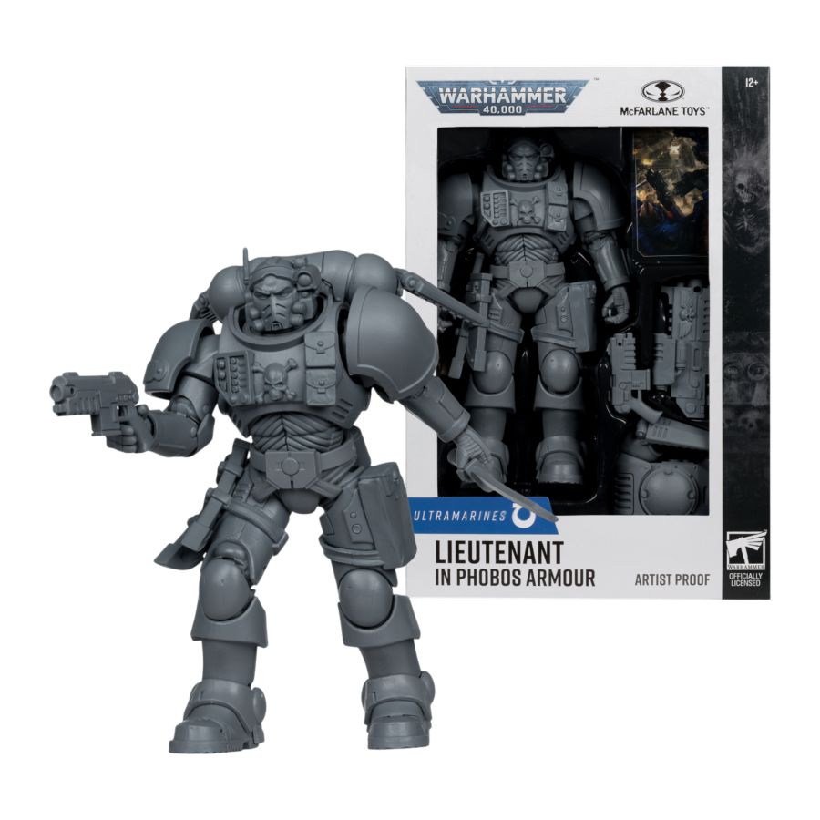Warhammer 40,000 - Lieutenant In Phobos Armor (Artist Proof) 7″ Action Figure