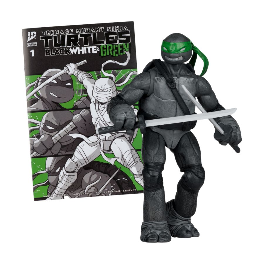 Teenage Mutant Ninja Turtles - Leonardo Page Punchers 5″ Figure with Comic