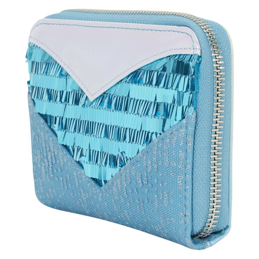 Frozen - Elsa Glitter Sequin Zip Around Wallet