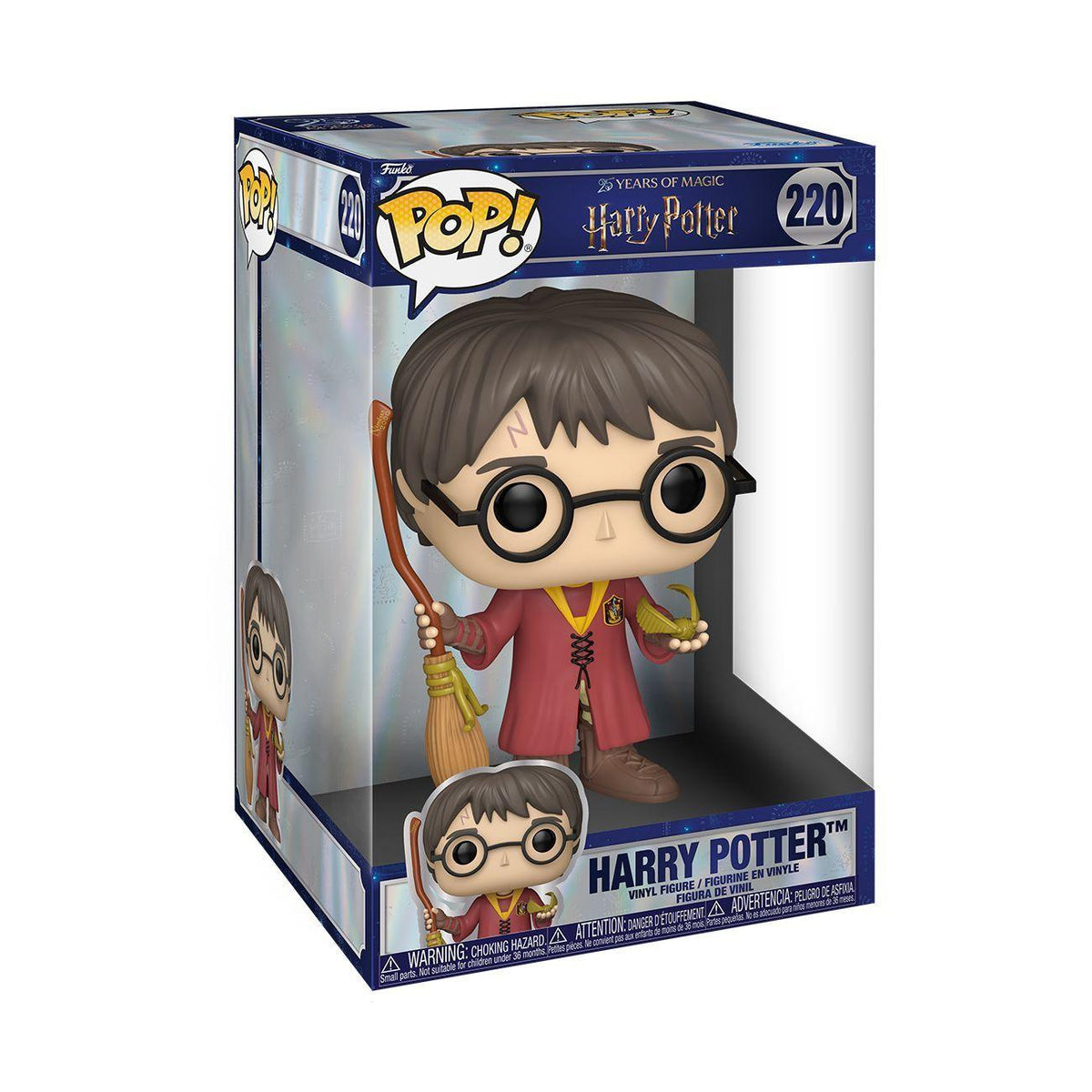 Harry Potter - Harry (Quidditch Uniform) 10″ (Pop! Vinyl)