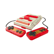 JAKI - Red & White Games Console Plastic Brick Model Kit (228 Piece Set)