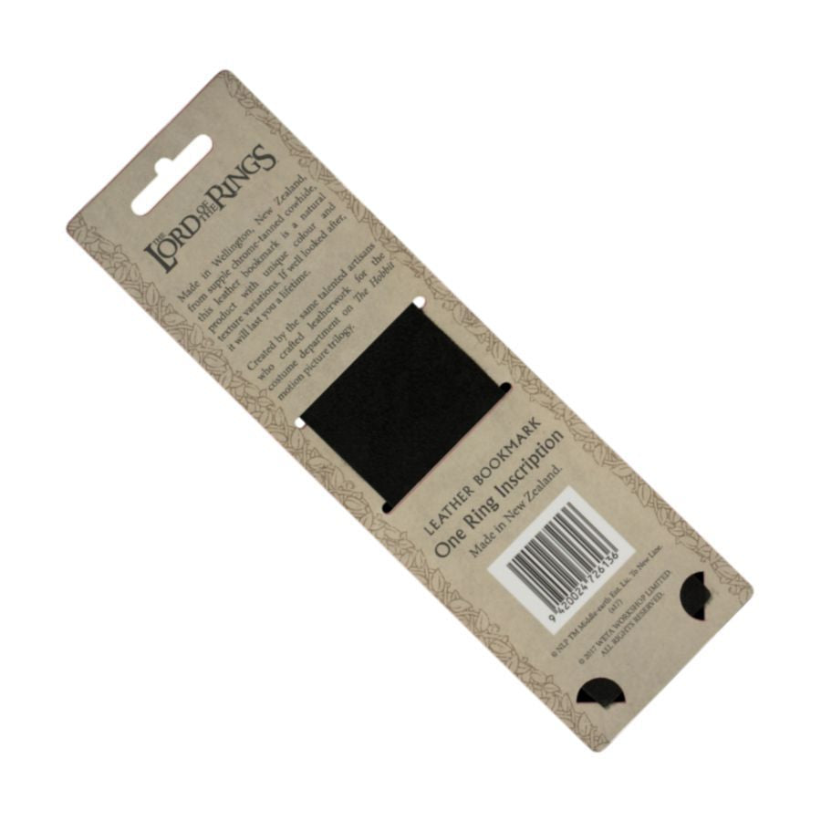 The Lord of the Rings - The One Ring Inscription Bookmark