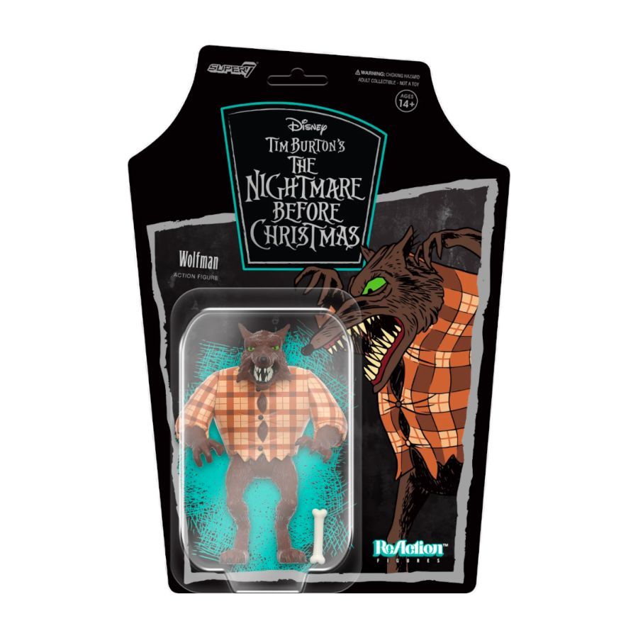 The Nightmare Before Christmas - Wolfman ReAction 3.75″ Action Figure