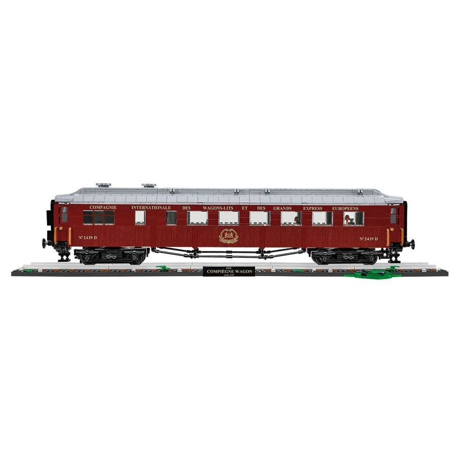 Trains - 1940 Compiegne Wagon Construction Brick Set (2001 Pieces)