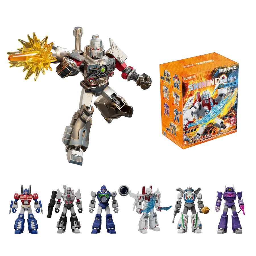 Transformers - Shining Version 04 Spark of Deception Blind Box Assortment (Display of 6)