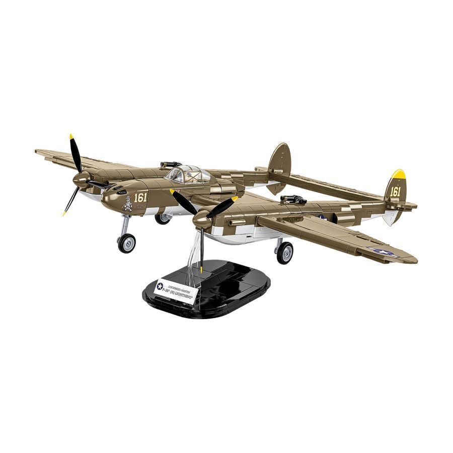 World War 2 - Lockheed P-38H Lightning Construction Brick Set (652 Pieces)