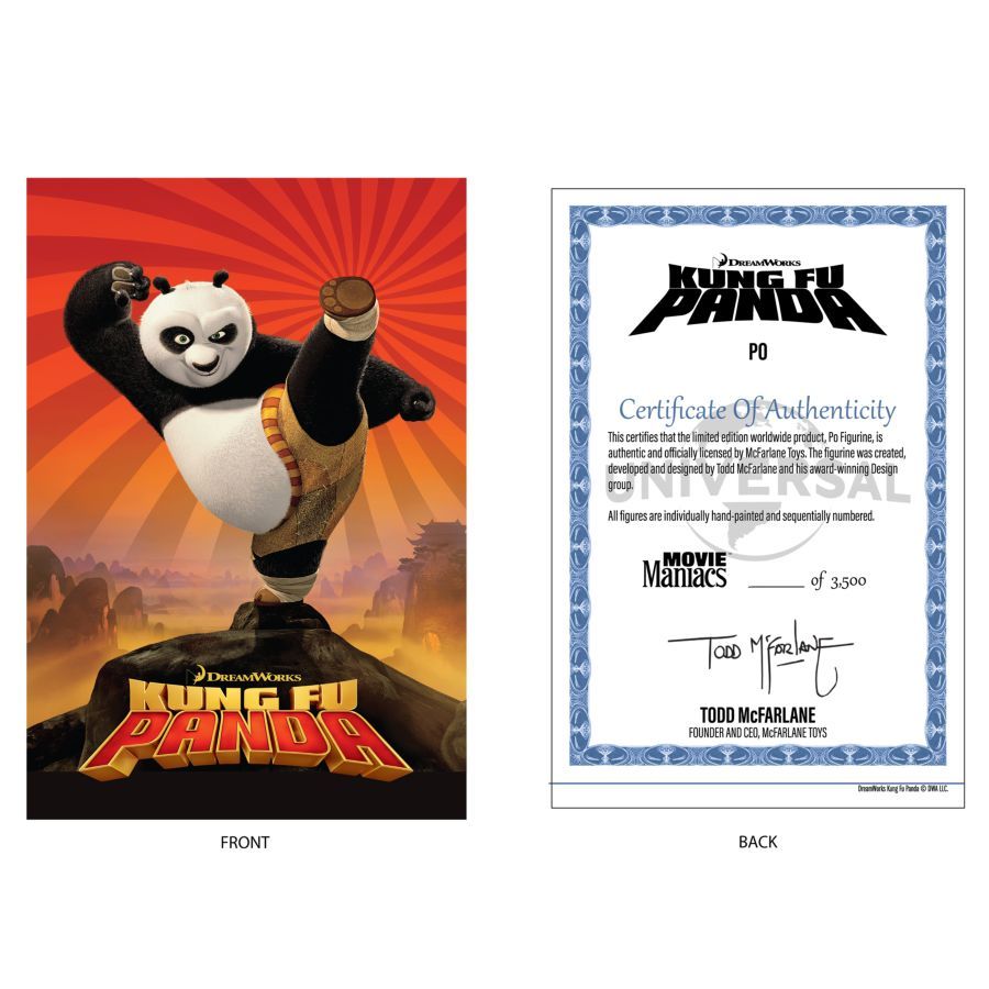 Kung Fu Panda – Kung Fu Panda Movie Maniacs 6″ Figure