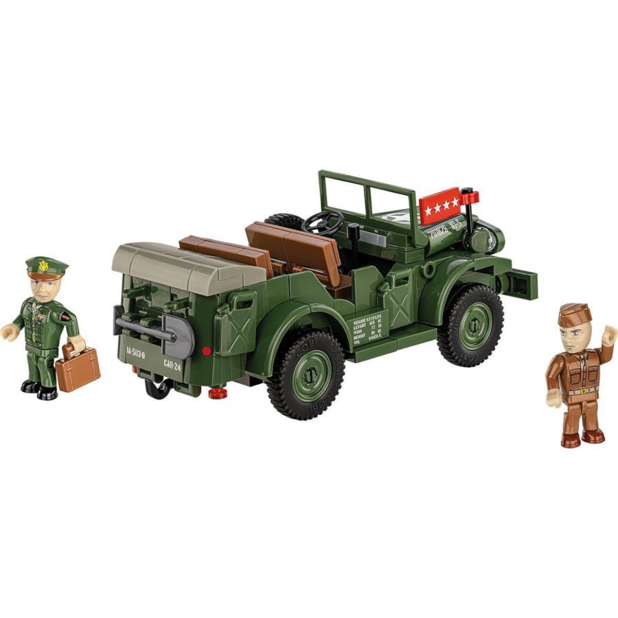 World War 2 - Dodge WC-56 Command Car Construction Brick Set (208 Pieces)