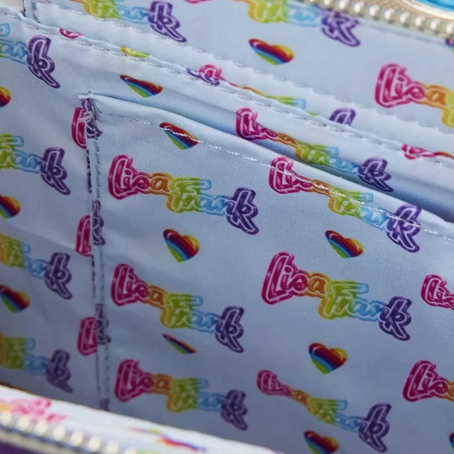 Lisa Frank - Rainbow Cloud Handle Crossbody