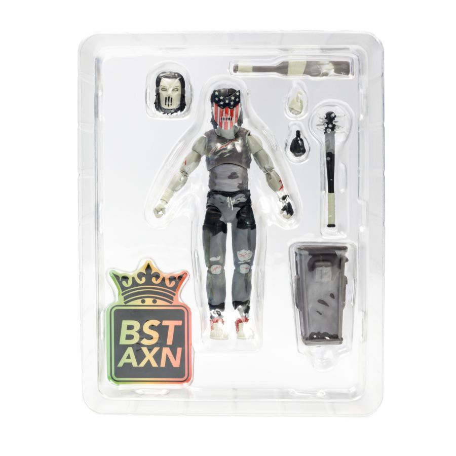 Teenage Mutant Ninja Turtles (comics) - Casey Jones Battle DMG 5″ BST AXN Figure