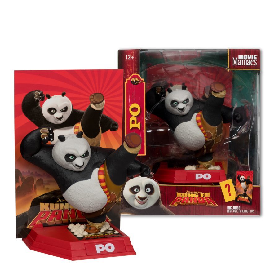 Kung Fu Panda – Kung Fu Panda Movie Maniacs 6″ Figure