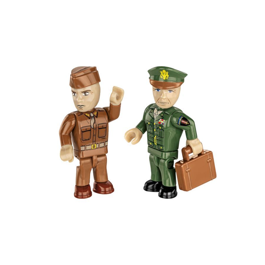 World War 2 - Dodge WC-56 Command Car Construction Brick Set (208 Pieces)