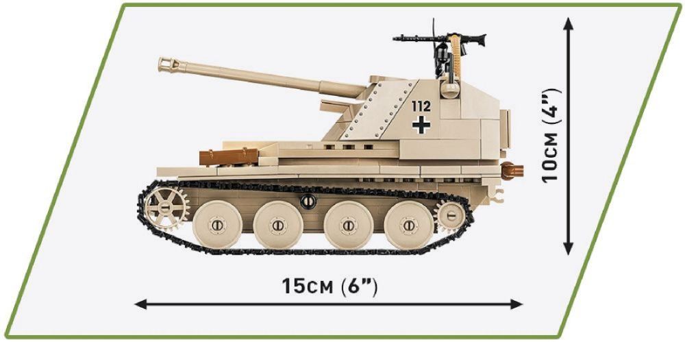 World War 2 - Sd.Kfz. 138 Marder III Ausf.M Construction Brick Set (363 Pieces)